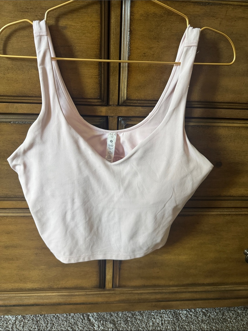 Lululemon Align Tank in Light Pink - Size 10